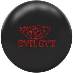 Radical Evil Eye Bowling Ball - Black