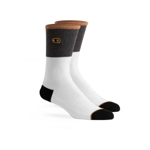 Icon Casual Sock - White/Grey/Gum