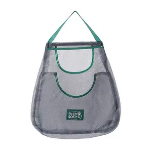 Mesh Beach Bag & Mesh Shovel Set, Shark Tooth Sifter Dipper Filter, Sand Scooper, Seaside Shell Collecting Beach Toy, Fun Outdoor Gear