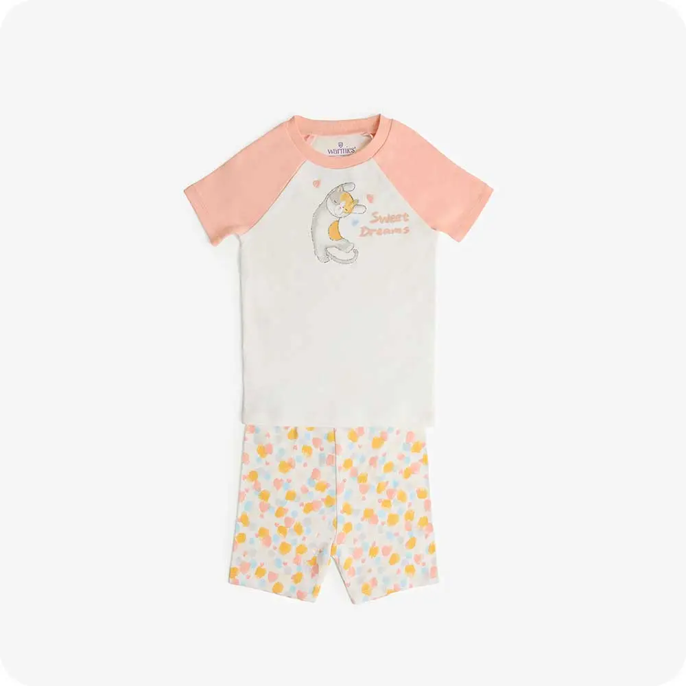 Calico Cat Shorties Pajamas