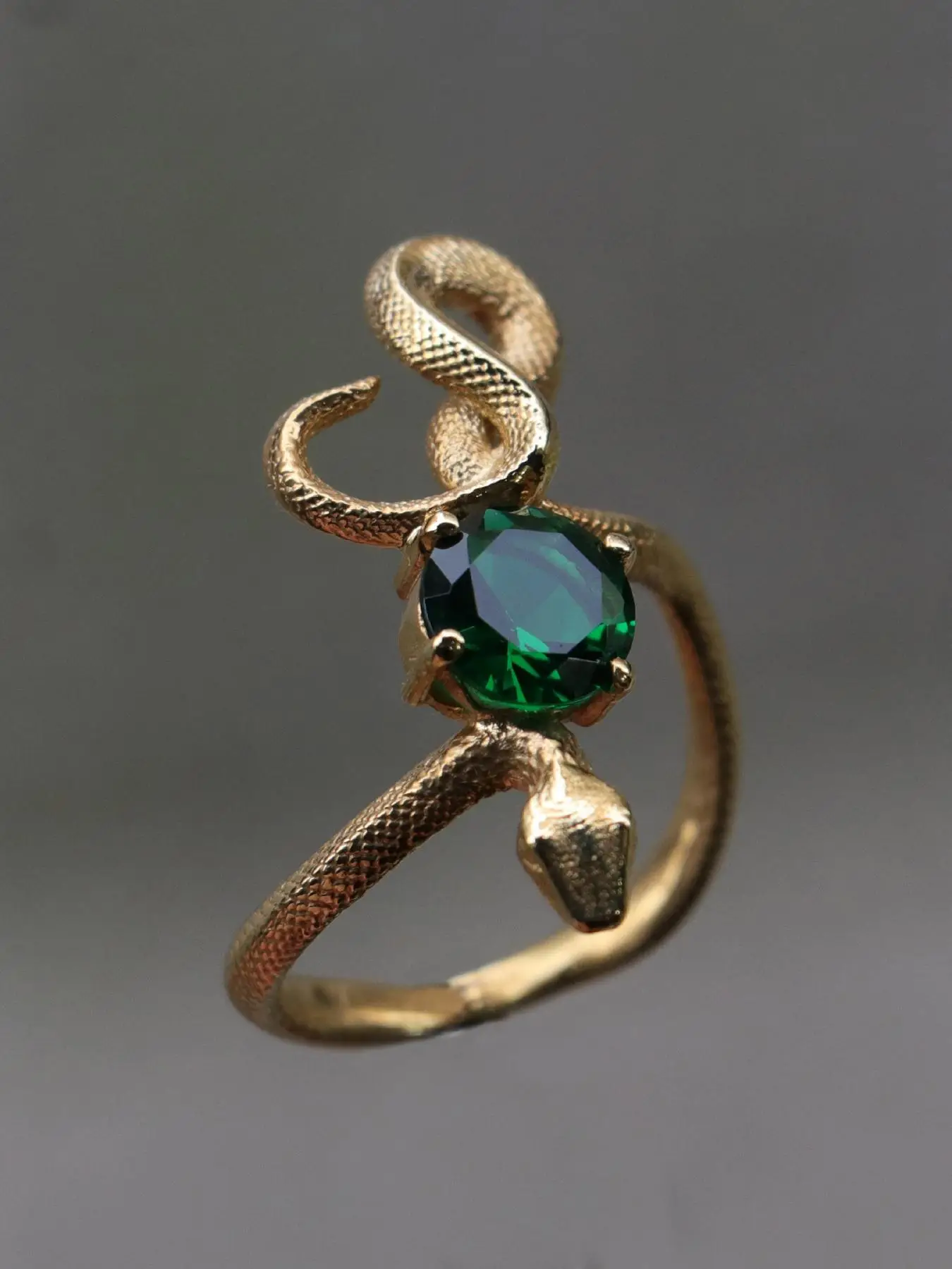 Punk Vintage Snake Design Ring, Gifts for Her, Fashion Accessories for Both Men & Women for Party, Daily Clothing Decor, Trendy All-match & Exquisite