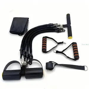 Premium Adjustable Resistance Band Set with Foot Pedal & Handle – Versatile Strength Trainer for Yoga, Abs, Arms & Full-Body Workouts, Ideal Fitness Gift & Yoga Stretching Rope