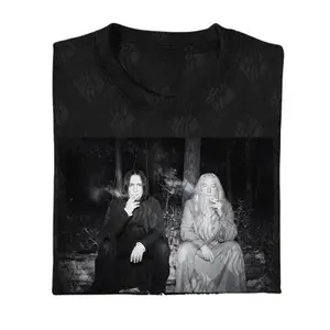 Wizard Meme Trail Cam Tee - Snap and Dumbledo Shirt for Fantasy Fans Cotton Fit