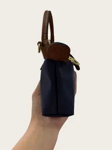 Y2K Puff Mini Crossbody Bag for Women | Water-Resistant Nylon + Phone Pocket | Adjustable Strap Lightweight Commuter Bag for Campus, Errands & Everyday Outings