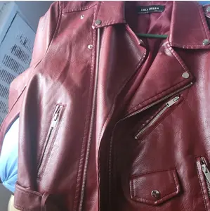 Lika Rulla Faux Leather Jacket, Size XL