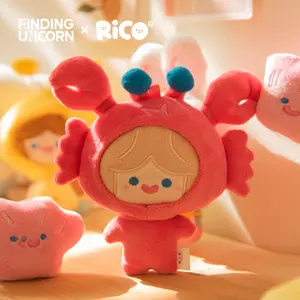 [FINDING UNICORN] CELL RiCO Happy Fluffy Series Plush Pendant Blind Box Cute Figures Desktop Ornament Collectible Toys Birthday Gifts Random Surprise Set HEVACHDBC7