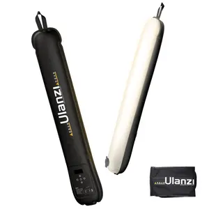 Ulanzi Portable Inflatable Air Tube Light UA12/UA20 , Handheld Magnetic 12W/20W 2700K to 6500K CRI 95+ Air Video Streaming Light 1/4 Mount Photography Lighting Stick