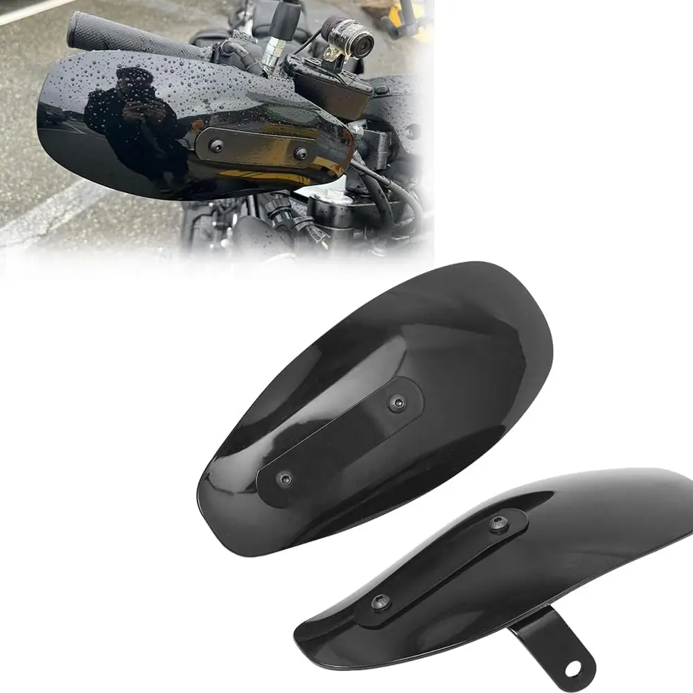 Handguards Motorcycle Hand Windshield Coffin Cut Deflectors Compatible for H-onda S-uzuki K-awasaki Y-amaha H-arley Universal Protector Shield