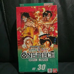 (ST-30) Trading Cards Starter Deck EX Luffy-Ace ST-30 Trading Card Box