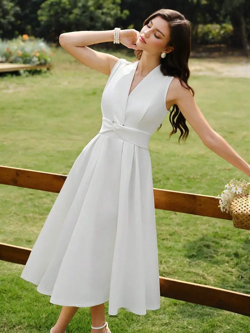 green dress yellow heels Corrine Embellished Chiffon Dress in Diana Embellishment Forest Green