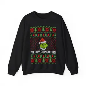 Grinchmas Ugly Christmas Sweatshirt