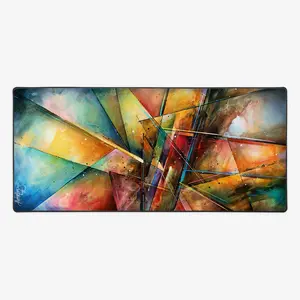 Shattered Glass Extended Mousepad