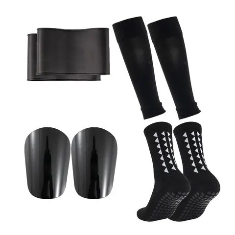 Football Equipment Set, Non-slip Football Socks & Arm Sleeves & Protective Gear, Football Accessories for Adults, Sports Accessories for Outdoor Sports, Soccer Gear