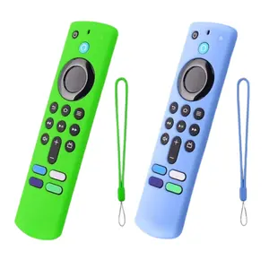 Glow-in-the-Dark Silicone Remote Control Cover for Amazon Fire TV Stick Remote (3rd Gen)