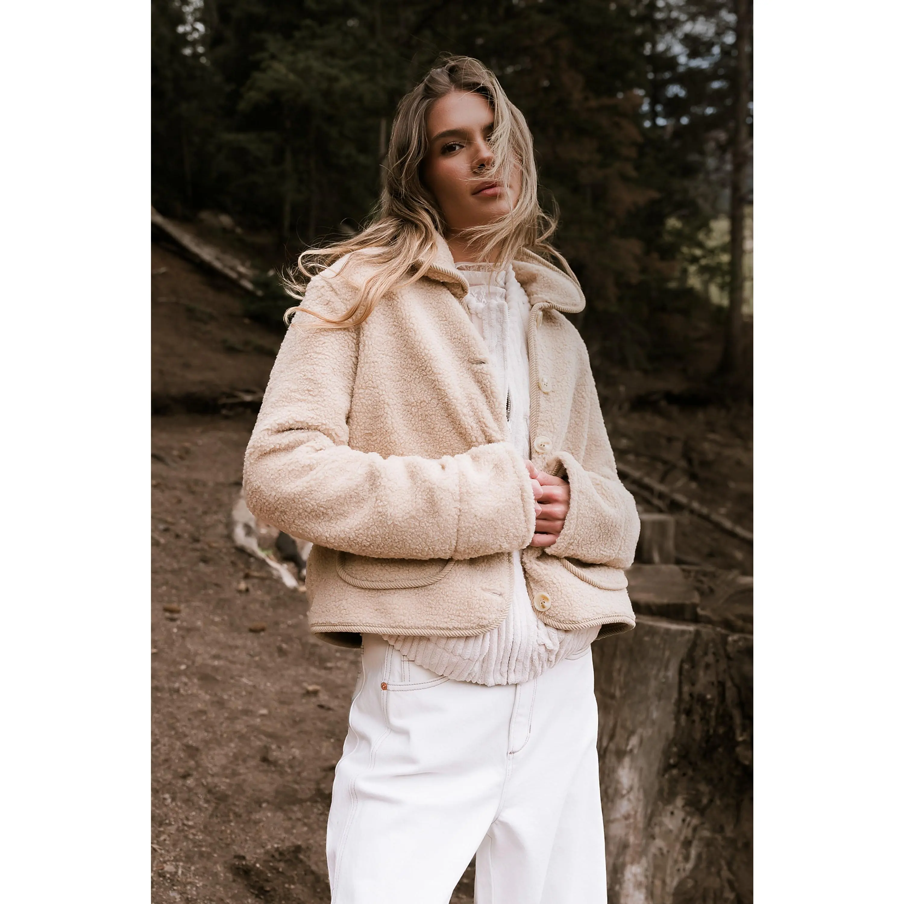Quincey Sherpa Jacket