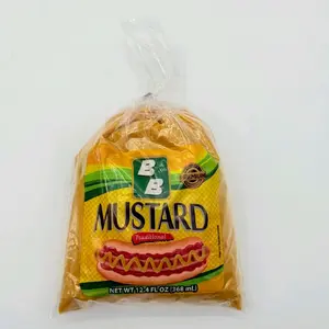 Pack of 3 Bag Mostaza La Original -b&b - (368ml) From Guatemala