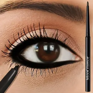 Long-lasting Waterproof Eyeliner Gel Pen Set, 12pcs Natural Look Eyeliner, Easy Coloring Eyeliner, Professional Eye Makeup Accessories, Eye Pencil Set, Cosmetic