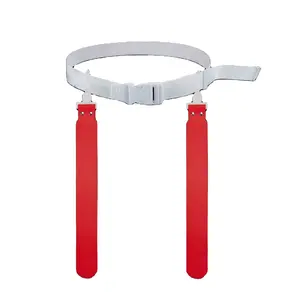 New Version Quick-Down POP Detachable Adjustable Flag Football Belts Waist Rugby Belt Strap with Air Buckle, Durable PVC Material, Team Competition Accessory for Youth Adults Kids Training