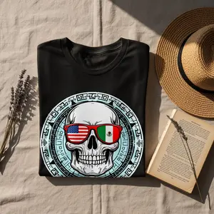 Chinga Tu Maga FDT Anti Trump Skull Design T-Shirts