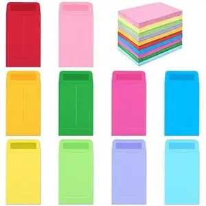 100-Pack 2.25x3.5 Inch Small Envelopes, Mini Envelopes for Seeds,  Envelopes,  Envelopes