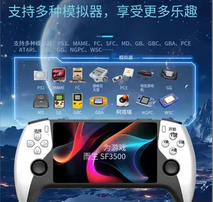 Completely upgraded Protable Retro Handheld Game Console - Performance Boost: Over 20,000 Games Built-in, Handheld Game Console with HD 5.5-inch IPS Screen Classic Video Games Supports TV Connection,14+ Emulators & 5-Hour Battery Life