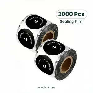 Cup Sealing Film roll for Bubble Tea | Cool Phrases | Paper Sealer Film Roll for Boba Cups | 2000 pcs (Copy)