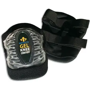 212 MAIN IMPACTO 86400000000 Donut Shape Knee Pad - Gel Cushioned, Short Style, PVC-Free, Shock-Absorb, Adjustable Straps, Strap-Fit Knee Protection