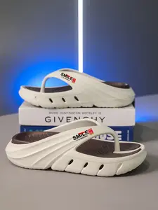 Men's Massage Sandals, Summer Breathable Beach Shoes, Luxury Ventilated Flip Flops, Large Size Men's Slippers, Comfortable Footwear