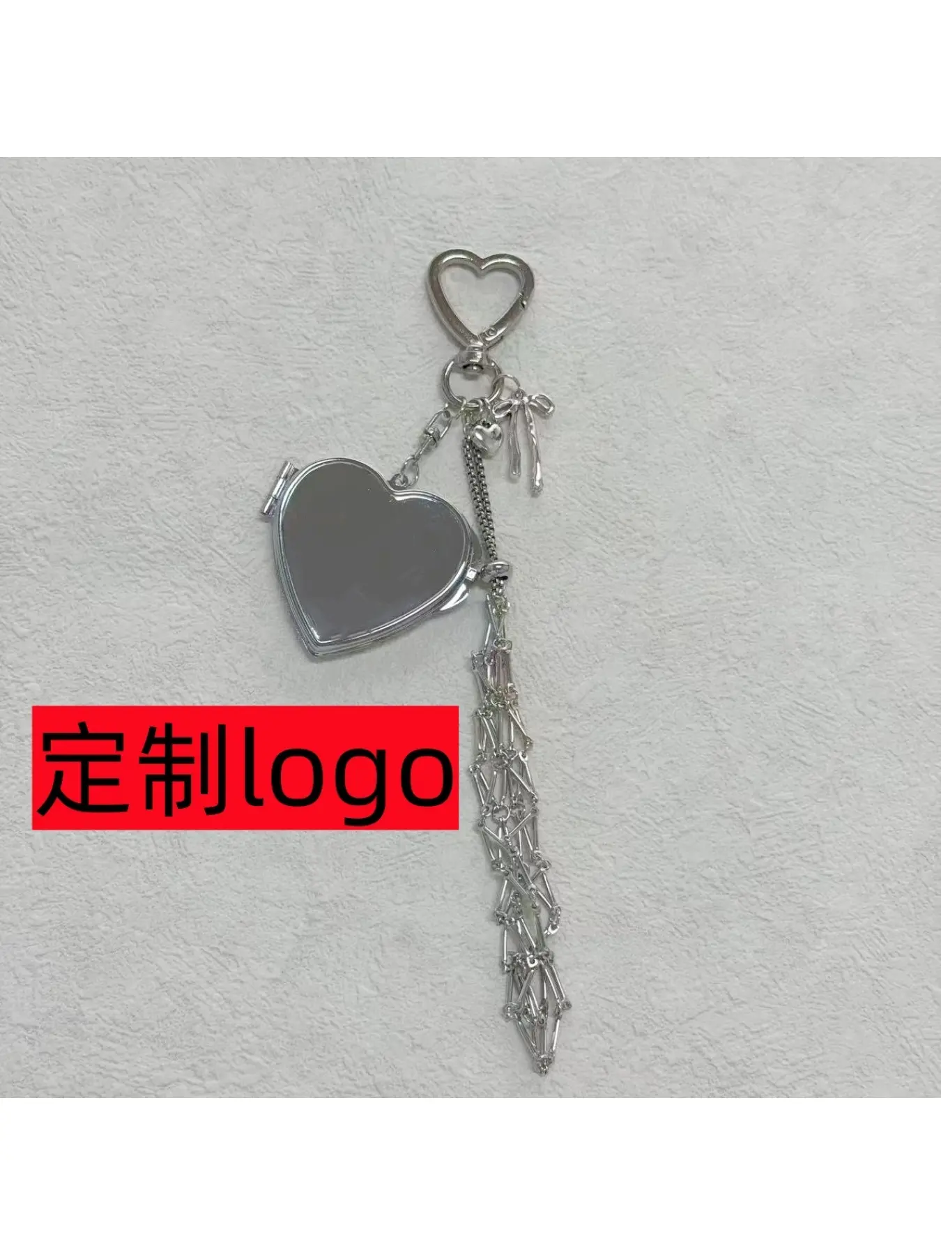 4526 mirror with printed logo