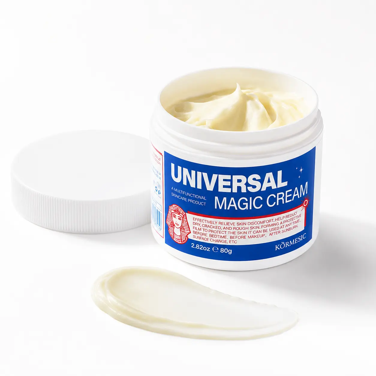 KORMESIC Universal Magic Cream | Multi-Functional Hydrating Moisturizer for Face & Body | Nourishing Skin Care Cream for Soft, Smooth Skin
