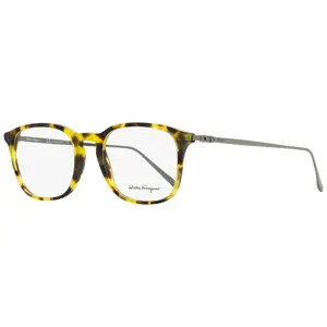 Salvatore Ferragamo Rectangular Eyeglasses SF2846 281 Vintage Tortoise/Gunmetal 53mm 2846