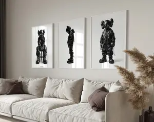 KAWS Poster, Printables Minimalist Hypebeast Kaws Figure Poster, Kaws Poster Print, Kaws Wall Art