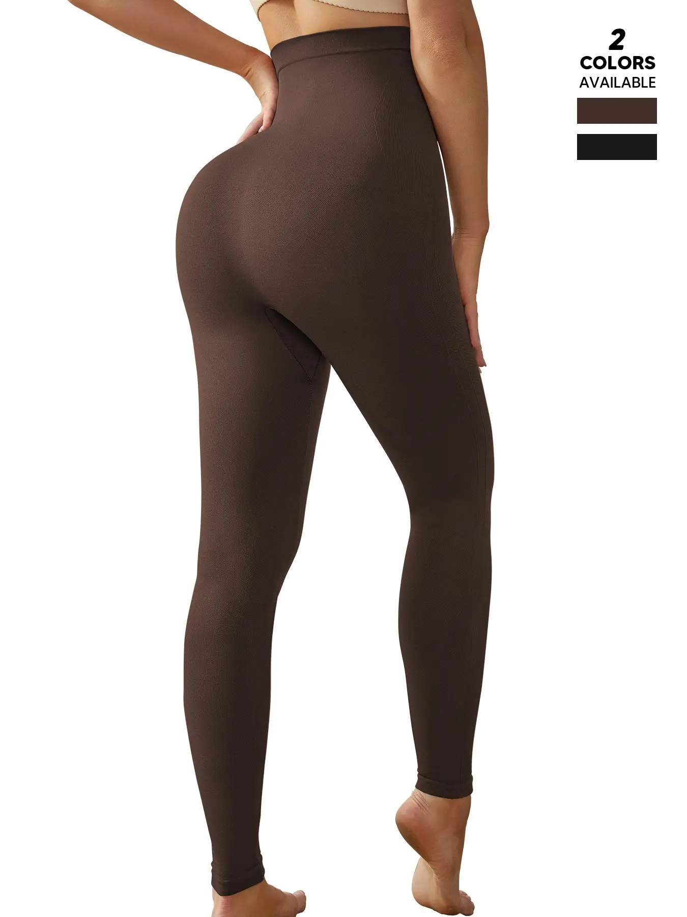 Women's High-Waisted Stretchy Shapewear Leggings, High Waists Leggings, Tummy Control Design, Perfect for Daily Wear & Special Occasions