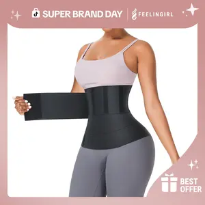 FeelinGirl Snatch Me Up Bandage One Size Fits Up to 5XL for Women Invisible Wrap Tummy Control Wrap Belt Gym Shapewear Womenswear Comfortable Lady Waist Trainer #Summervibes