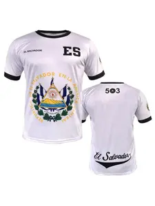 Gradient Salvador Football Jersey, Soccer Shirt, Football Uniform, Casual Long Sleeve Top for All Seasons, Unisex Sportswear for Outdoor Activities