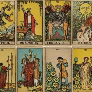 Waite Original Tarot Card Set, Includes 78 Cards & Guidebook, Ideal for Adults & Teens Aged 14+, Classic Tarot Game, Tarot Card Deck