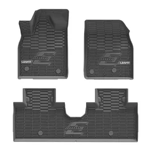 LASFIT Floor Mats Fit for 2021 2022 2023 Ford Mustang Mach-E TPE All Weather Car Liners