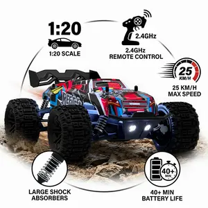 2.4GHz Dual-Drive All-Terrain RC Off-Road Car with Dual Car Shells, Anti-Slip Durable Toy Truck, Perfect Cool Gift for Boys Christmas Halloween Birthday