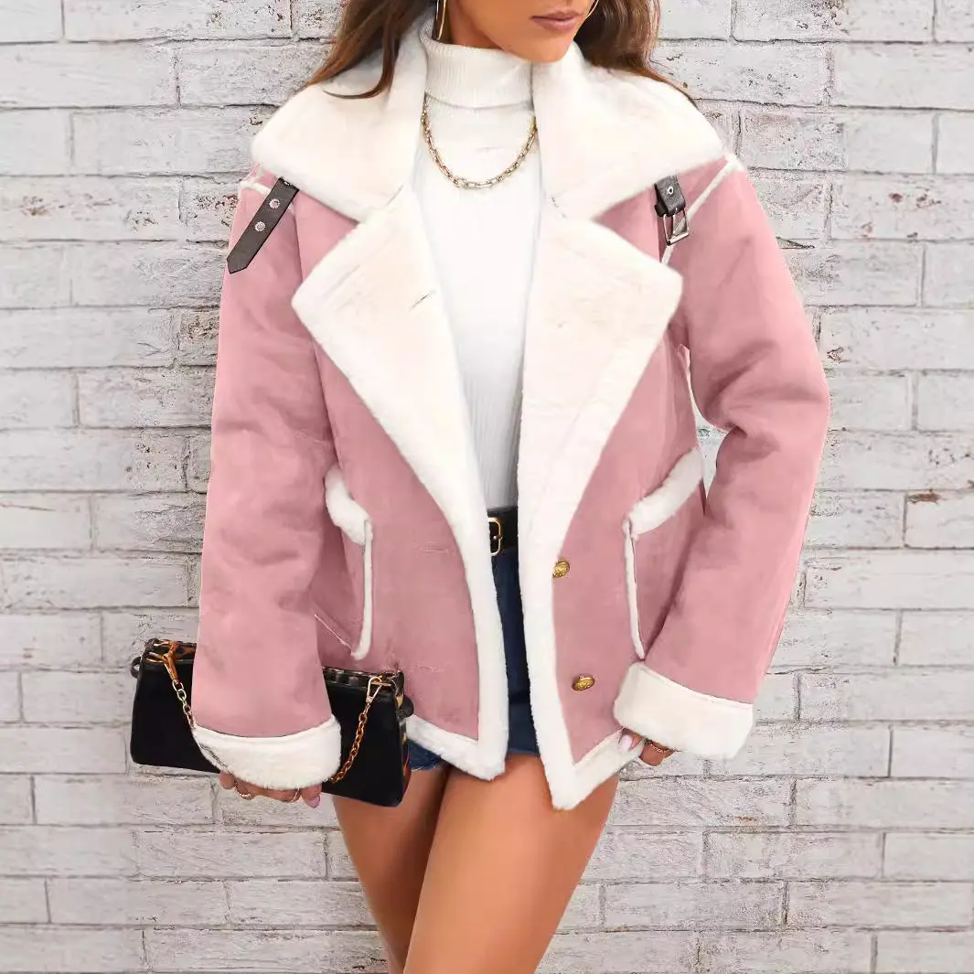 Tracy - Shearling Aviator Jacket