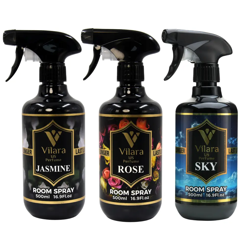 High Quality & Fresh Scent Room Sprays 500ML - Concentrated Fruity, Sweet, Woodsy & Seasonal Air Fresheners - Long-Lasting Home Fragrance Mists Perfum