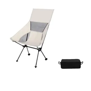 Portable Camping Chair Folding Backpack Chair, Lightweight Outdoor Camp Chair with Storage Bag, Ideal for Travel, Sports, Picnic, Hiking, Backpacking