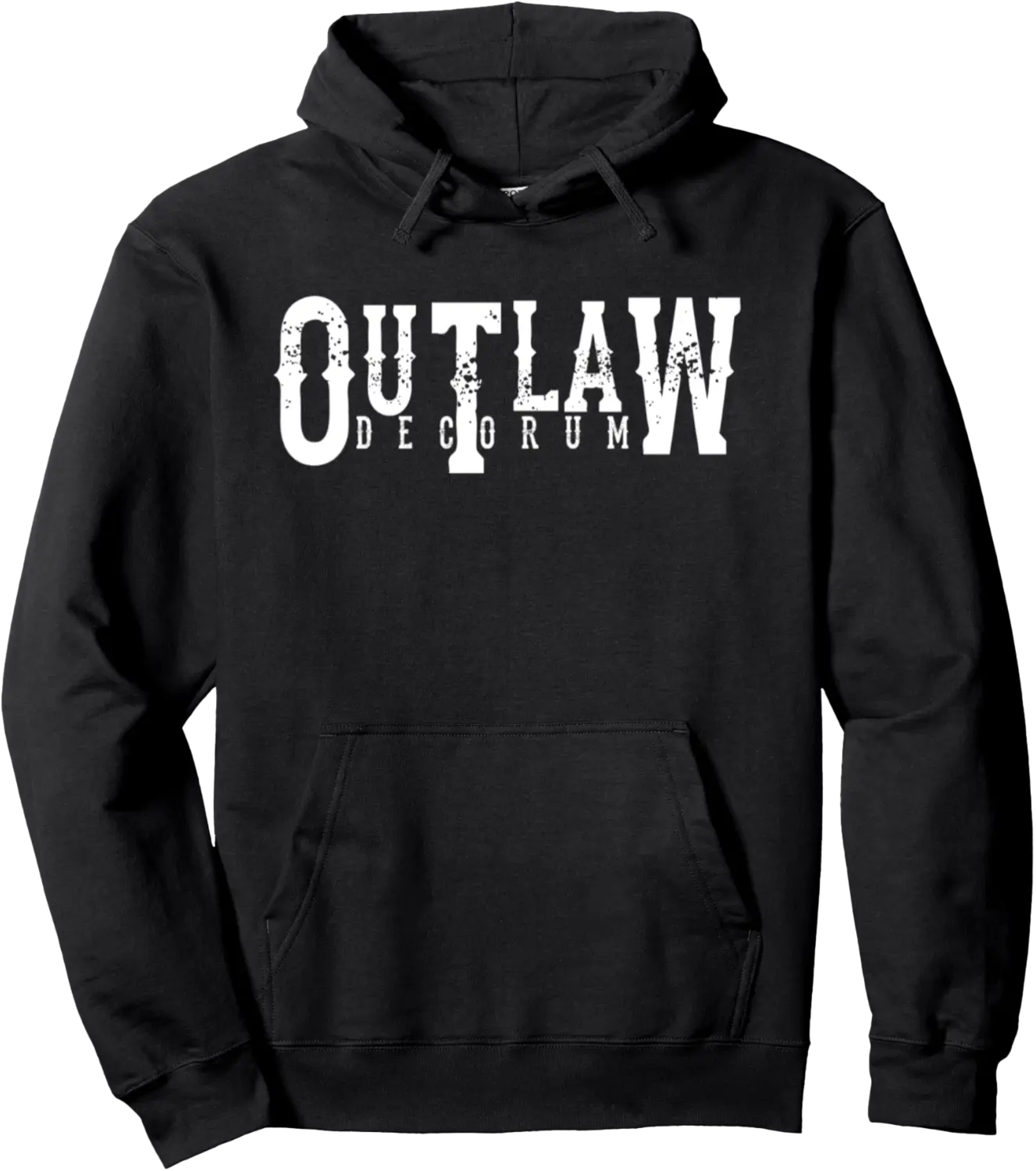Outlaw logo vintage yellowstone style Pullover Hoodie - Josephroycos Shop 54B0DHD4B8YV