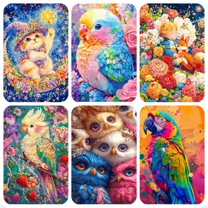 DIY Paint By Numbers Kit Easy Painting for All Ages Acrylic Paints 16x20 Inch Art Set beginner drawing paintwork 3 paintbrushes