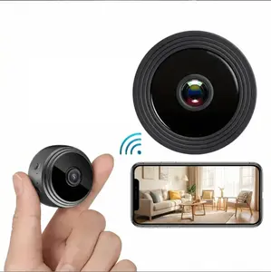A9 Mini Wireless Security Camera, 1080P HD Home Surveillance Cam with Wi-Fi Remote View, Night Vision & Motion Detection, Indoor Outdoor Smart Monitor for Baby & Pet Care