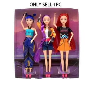2026 New Fashion Girl Doll Set, Korean Trendy Girls' Group Style, Princess Dolls for Christmas, New Year, Birthday Gifts