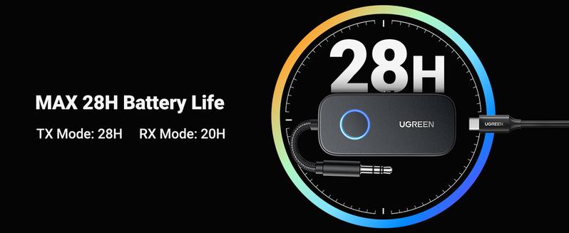 UGREEN Bluetooth 5.2 3.5mm Audio Transmitter/Receiver Adapter for Airpods or Headphones, for Flight, TV, Car Stereo, MP3 Headset Microphone-TikTokShopBlackFriday ,TikTokShopHolidayHaul UGREEN Bluetooth 5.2 3.5mm Audio Transmitter/Receiver Adapter for Airpods or Headphones, for Flight, TV, Car Stereo, MP3 Headset Microphone-TikTokShopBlackFriday ,TikTokShopHolidayHaul