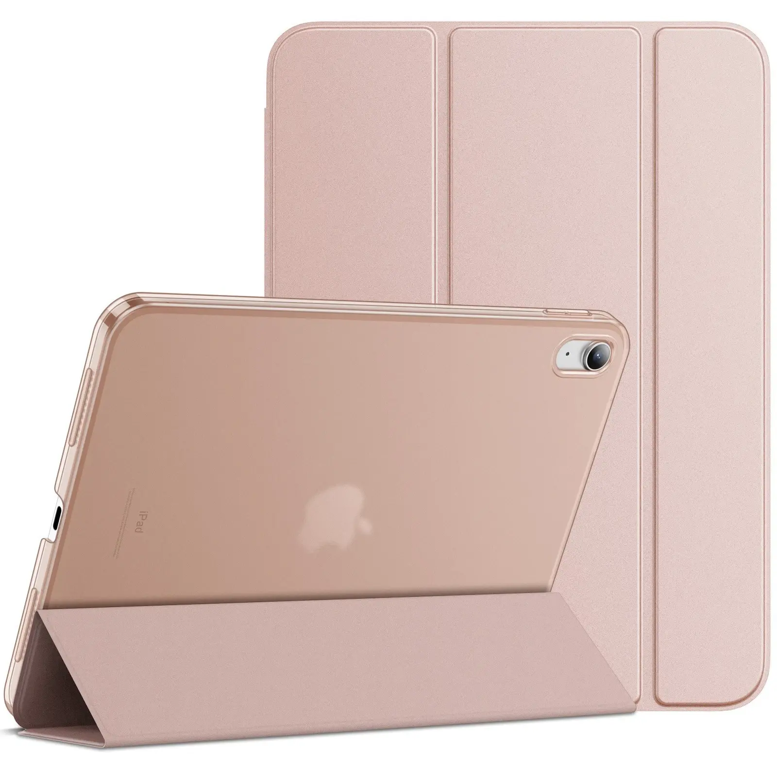 Case for iPad (A16) 11th/10th Generation (2025/2022) with Auto Wake/Sleep - Rose Gold