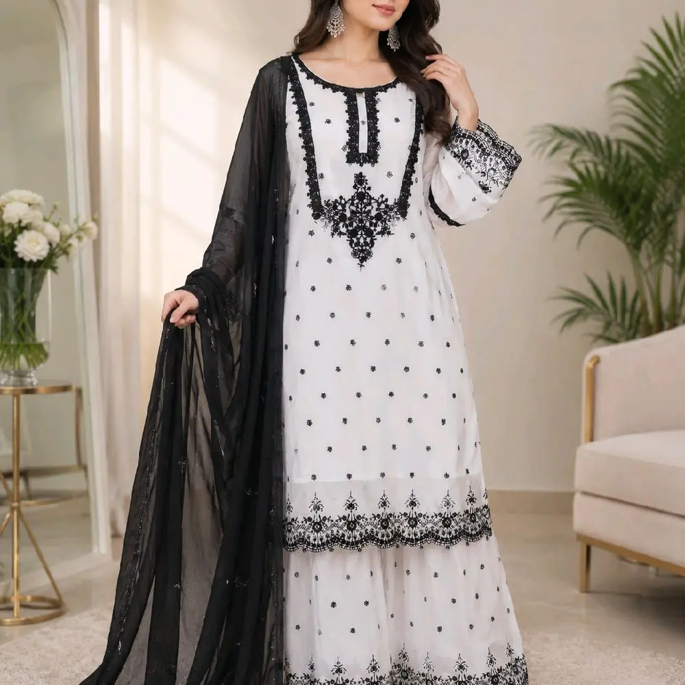 Pakistani Salwar Kameez with Dupatta
