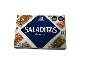 Saladitas Gamesa 330g | Salted Crackers (Saladitas Style) – 330g Crispy Wheat Crackers | Mexican Snack
