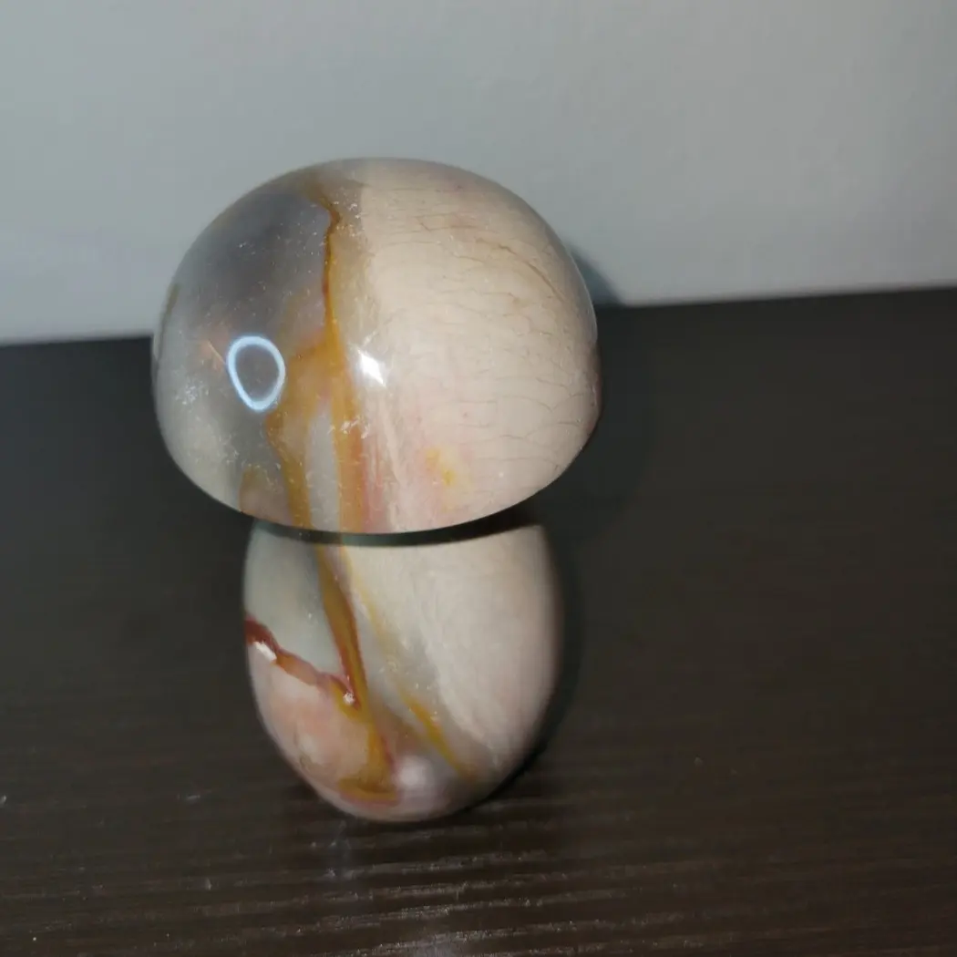 Polychrome Jasper Mushroom